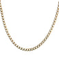 9ct Gold Flat Curb chain necklace