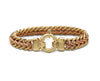 9ct Yellow and Rose Gold Celtic Weave Bracelet